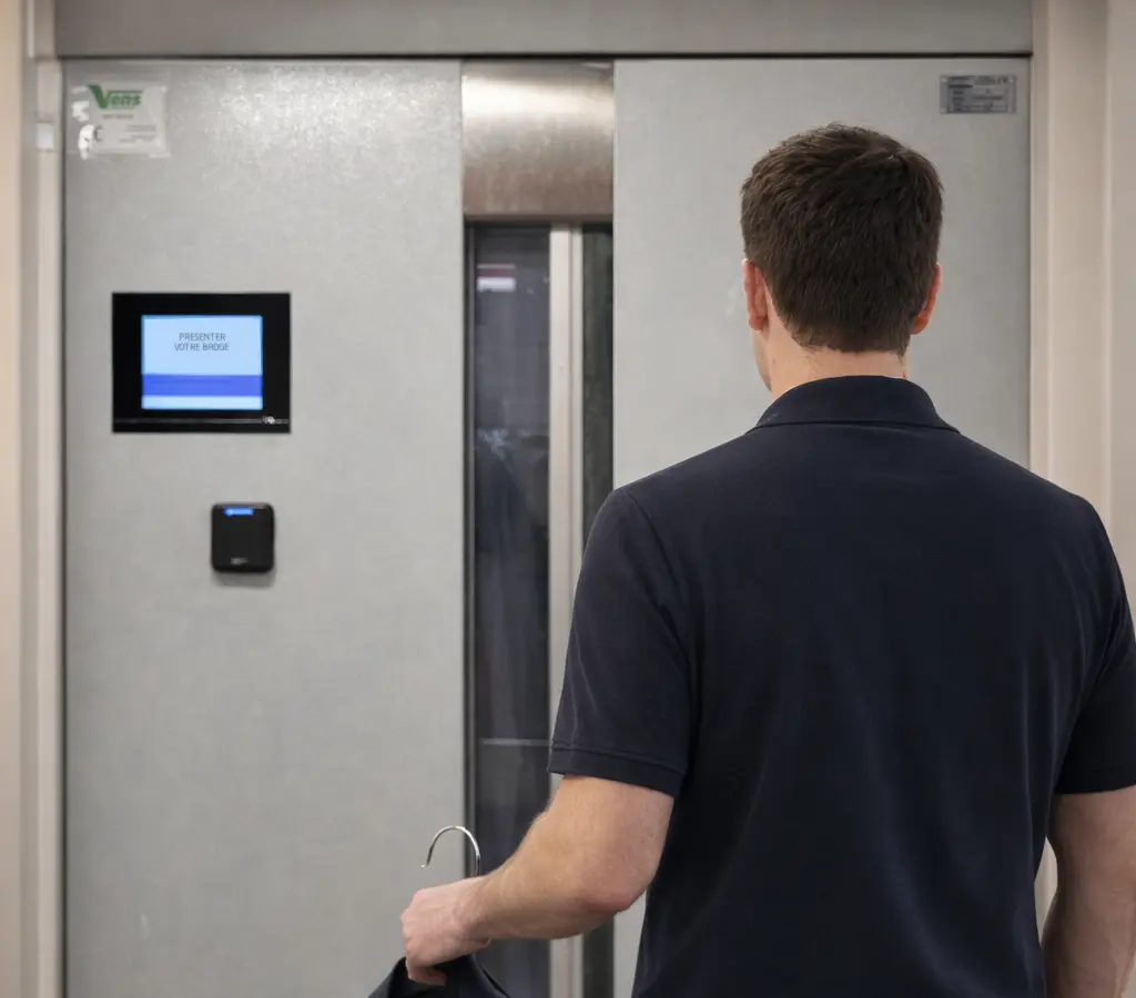 Distributeur automatique de vêtements suspendus VensDAV — stockage sur cintres avec tracking RFID